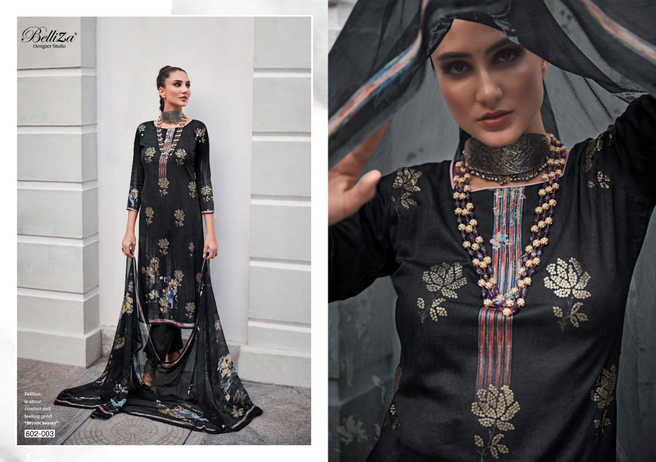 Belliza Kanika Latest Ethnic Wear Ready Made Pure Jam Cotton Dress Collection